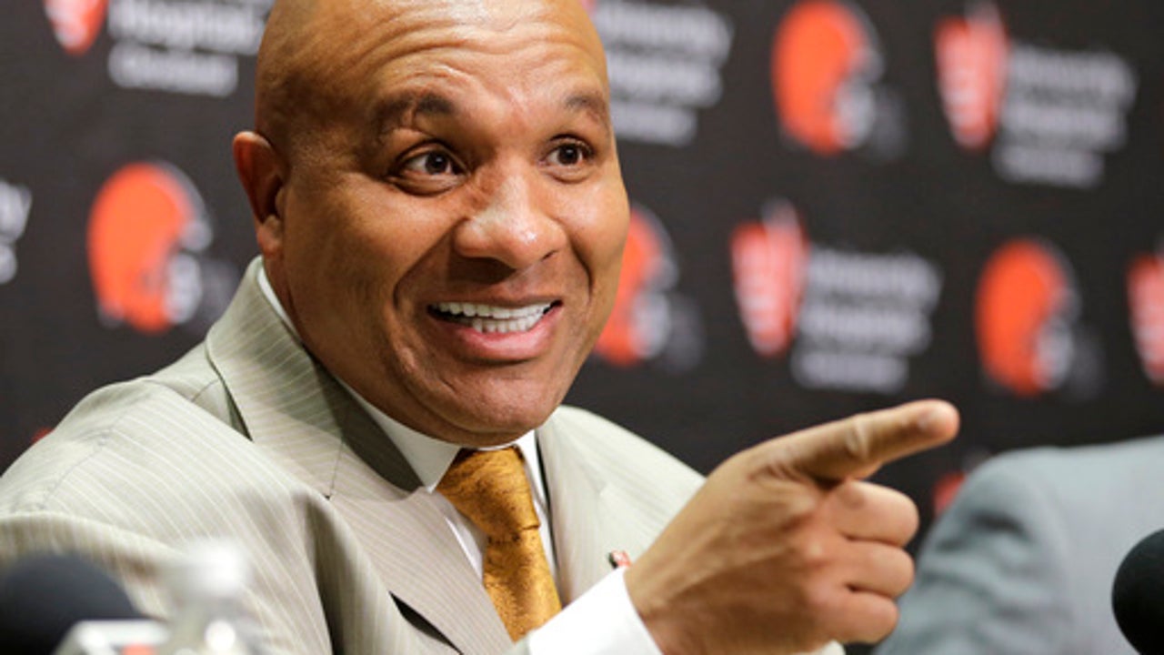 Undaunted by challenge, Hue Jackson takes on Browns